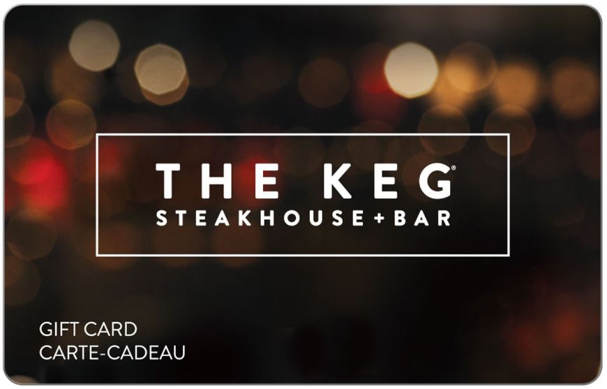 Une carte cadeau The Keg Steakhouse & Bar (100) à remporter ! Quebec