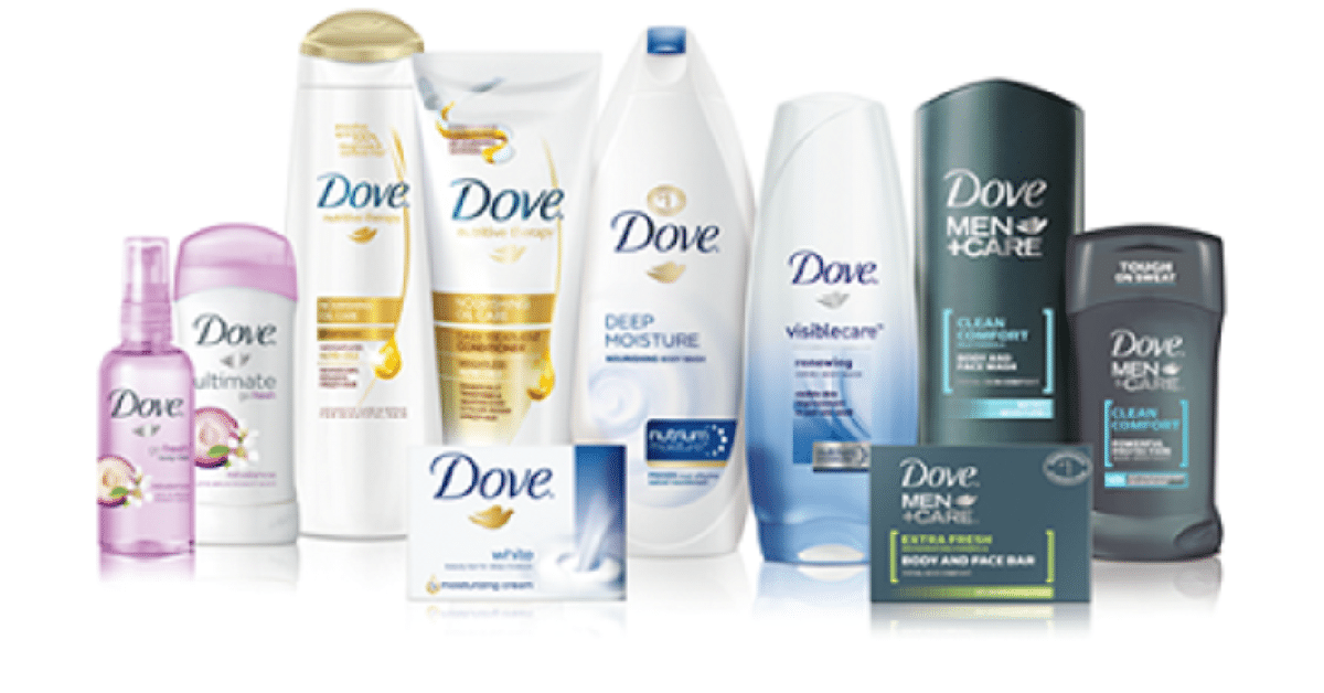 Coupon de 1 à l’achat de 2 produits Dove ! Quebec Rabais Gratuits