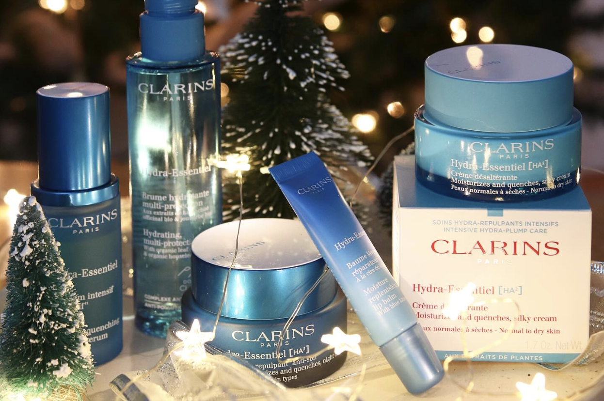 Clarins Page De Garde Gagnez un panier beauté de la gamme Hydra-Essentiel de Clarins