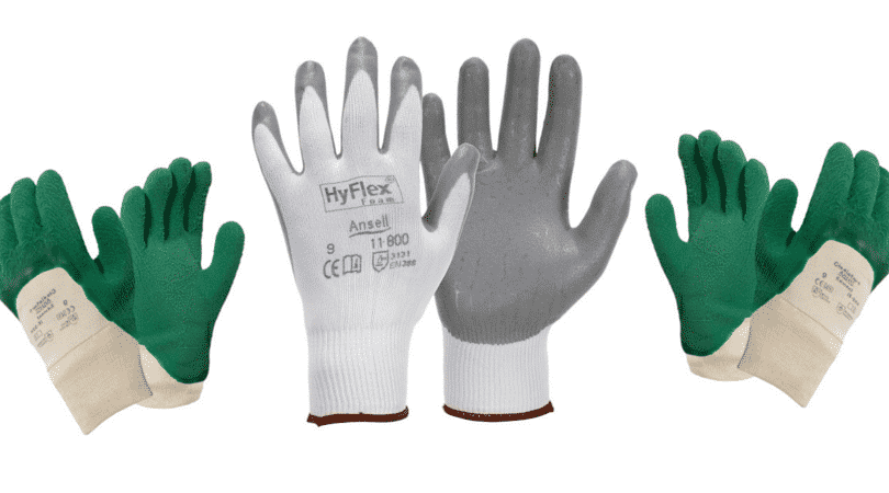 Gants De Jardinage NERINE En Latex - Protection Confortable Pour Bricolage Et Plantation