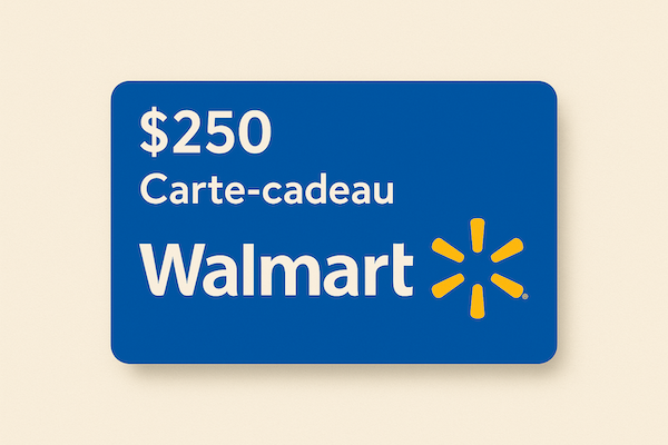 Défi Mémoire : Gagnez une Carte-Cadeau de 250 $ chez Walmart !