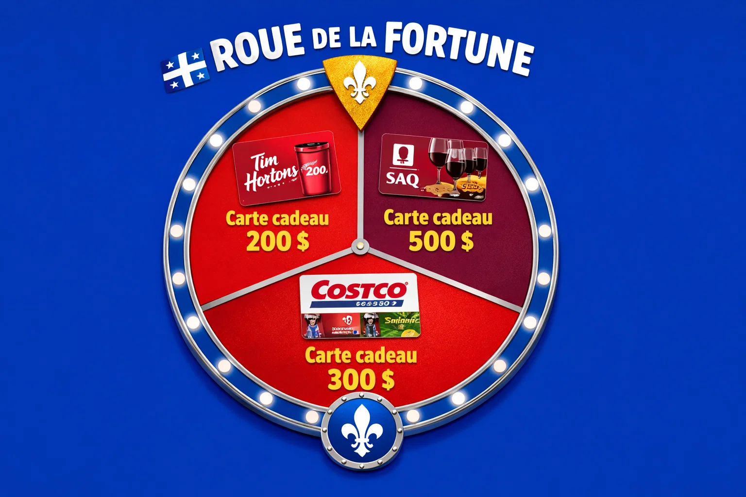 Tournez pour Gagner – Des Cartes-Cadeaux Exceptionnelles !