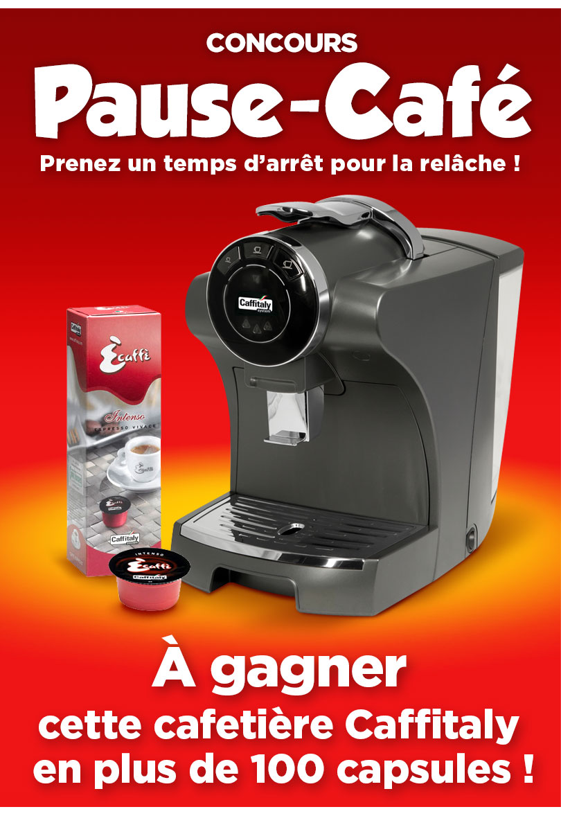 Gagnez une cafetière Caffitaly et 100 capsules !!!
