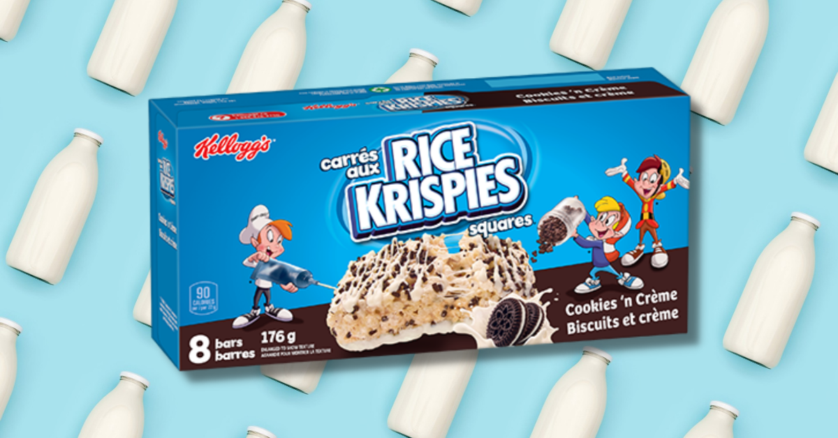 Obtenez gratuitement des carrés aux Rice Krispies