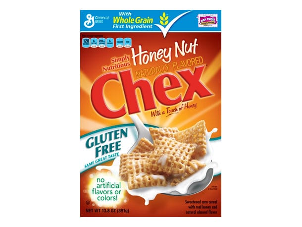Coupon de gratuité pour les céréales Chex au miel et noix