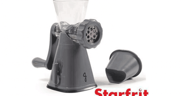 En jeu :un hachoir à viande Gourmet Starfrit à gagner !