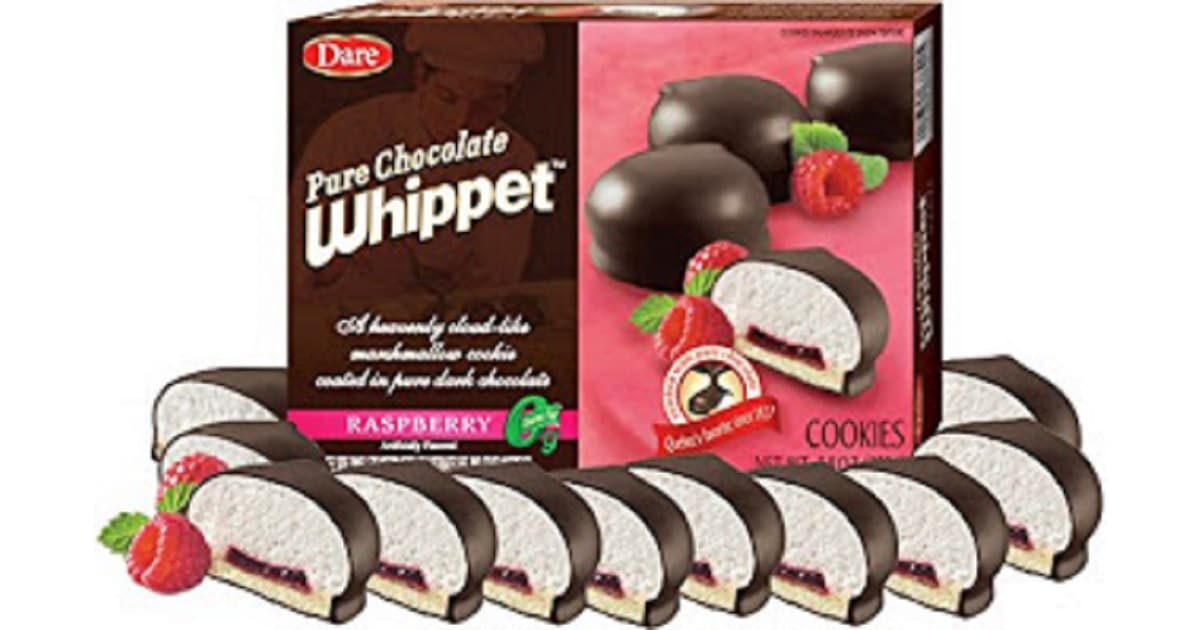Des biscuits Whippet de Dare à seulement 1.27$!