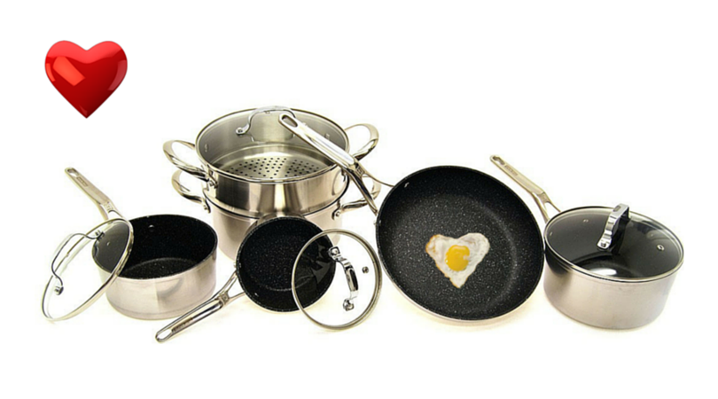 Une batterie de cuisine Heritage Rock de Starfrit à gagner