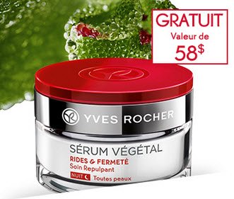 Cadeau gratuit avec Yves Rocher!