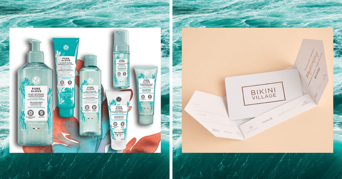 A gagner :une routine Yves Rocher + 1 carte cadeau Bikini Village de 250$ !