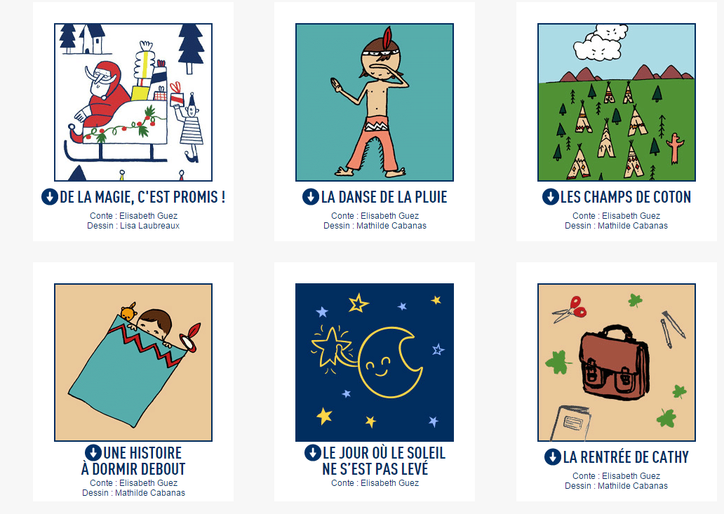 Obtenez 11 livres de contes GRATUITEMENT