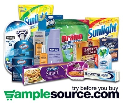 Recevez des boîtes d’échantillons de SampleSource !