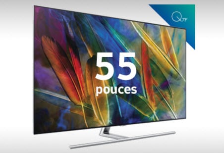 Nouveau téléviseur Samsung QLED à remporter !
