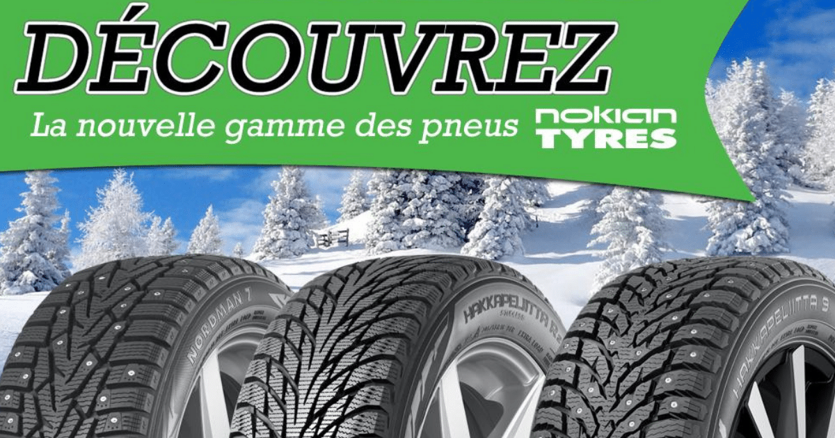 Gagner un ensemble de pneus NOKIAN chaque jour !