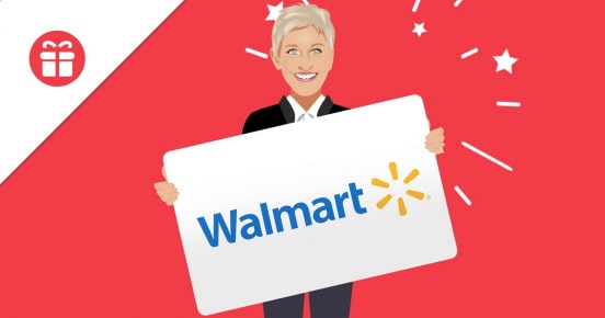 Remportez  une carte-cadeau Walmart de 1,000$!