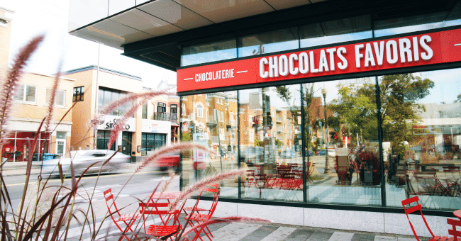 Carte cadeau Chocolats Favoris de 100$ offerte