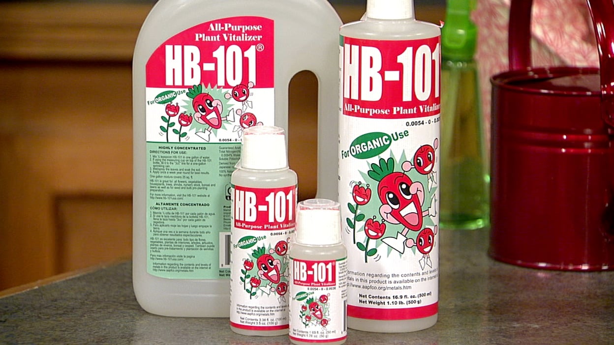 Recevez des échantillons gratuits de fertilisants pour plantes HB-101 !
