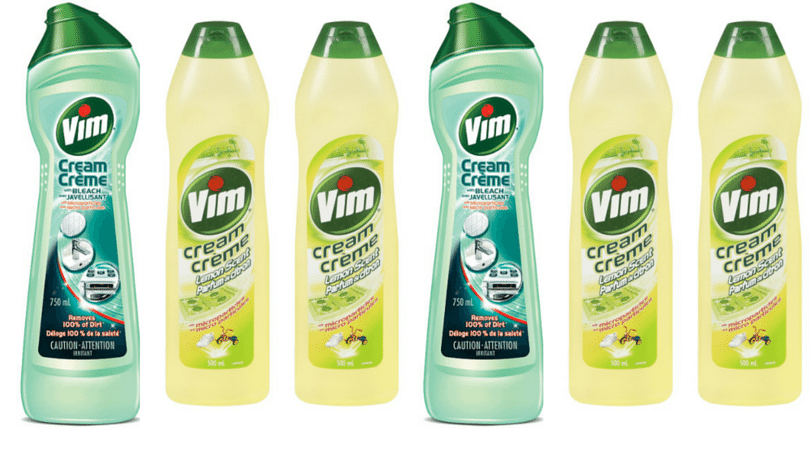 GRATUIT : Produit nettoyant Vim en crème