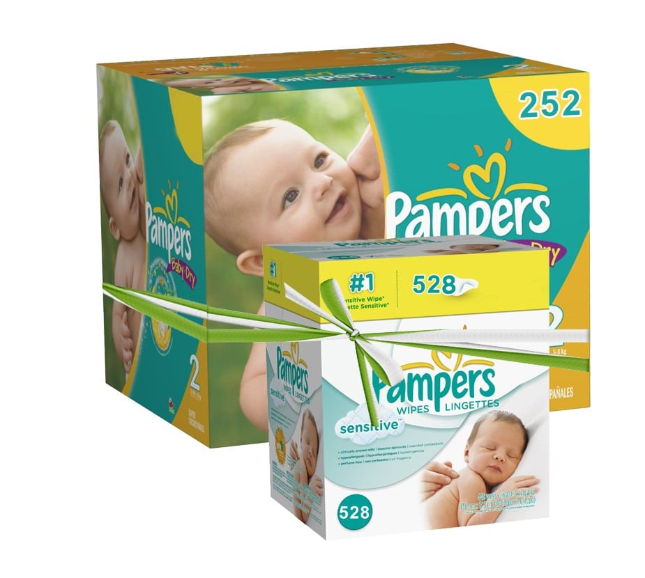 Nouveaux coupons  sur les couches et lingettes de Pampers!