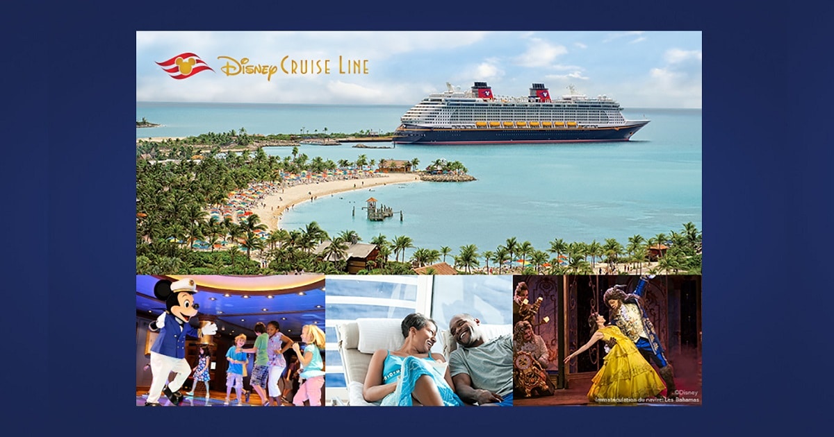 Remportez un voyage à bord d’une croisière Disney!