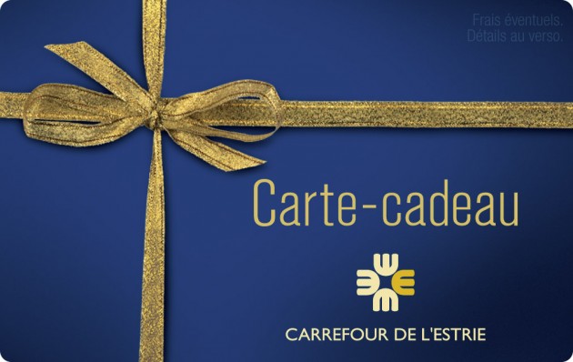 Carte cadeau de 100$ au Carrefour de l’Estrie