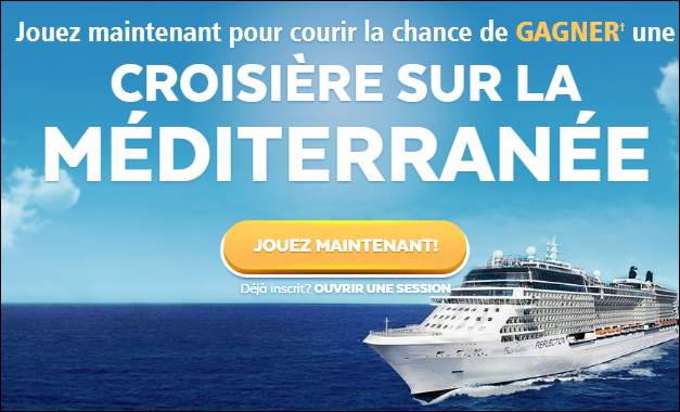 Une croisière de 12000$ sur la Méditerranée à remporter !