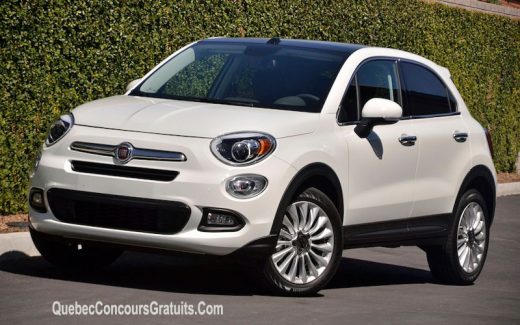 Fiat 500X de 30900 $ à remporter !