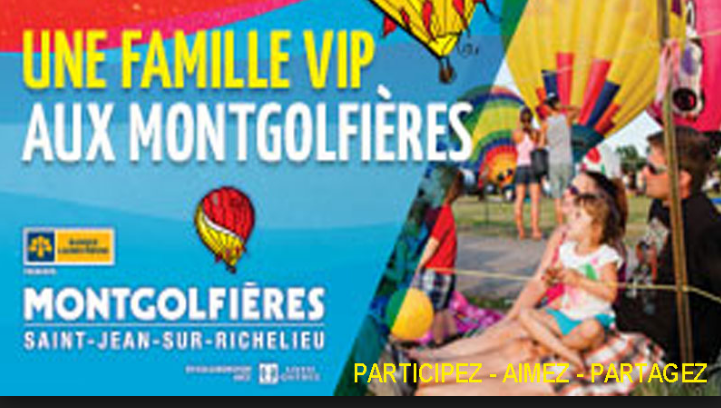 Gagner un forfait VIP pour l’International des montgolfières !