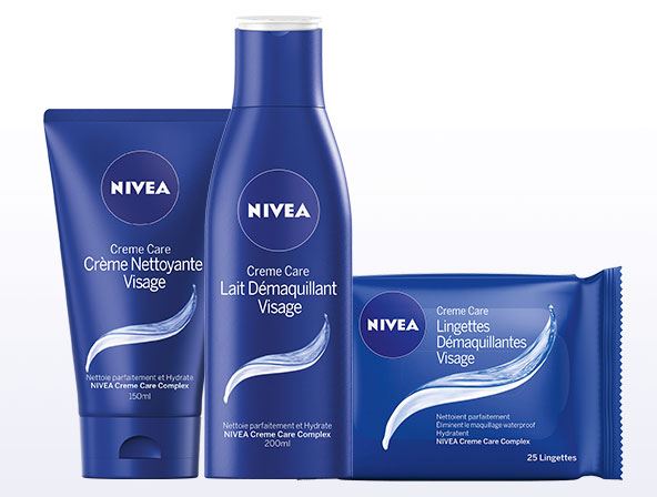 Échantillons GRATUITS de la Lotion Nettoyante Creme Care de NIVEA !