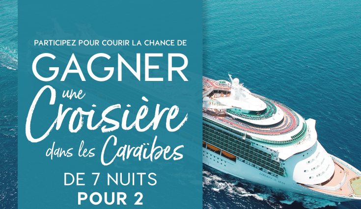 En jeu : une croisière de rêve pour 2 dans les Caraîbes à remporter !