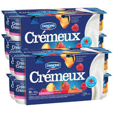 Yogourt crémeux Danone (16x100g) à 2,88$ !