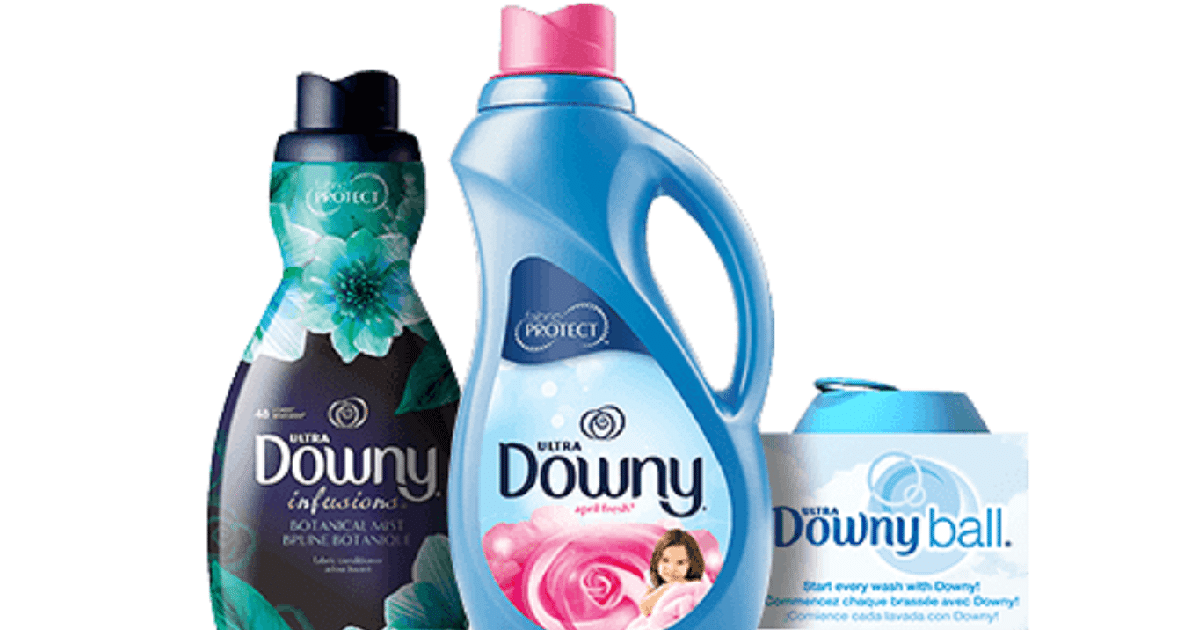 Assouplissant textile Downy à 1,48$ au lieu de 4,99$