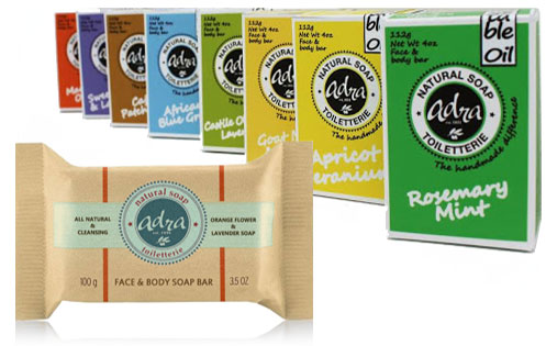 Échantillon gratuit de savon naturel Adra