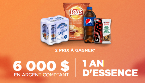 En jeu : une carte cadeau Essence de 3 000$ et 6000$ en argent comptant!