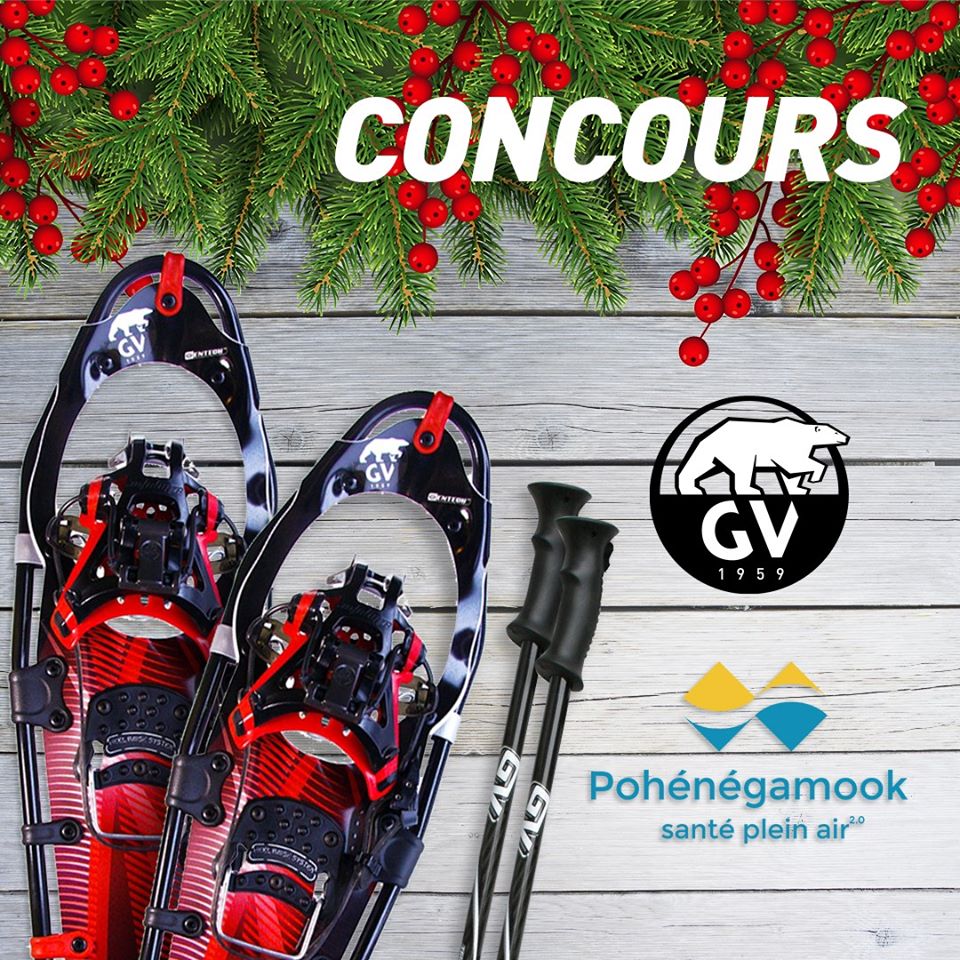 Remportez deux paires de raquettes à neige GV avec sacs et bâtons !