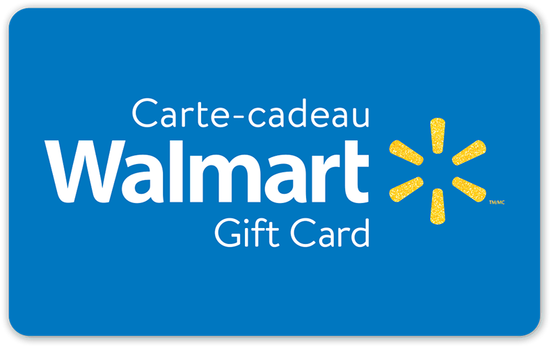 36 cartes-cadeaux Walmart de 1,000$ à gagner
