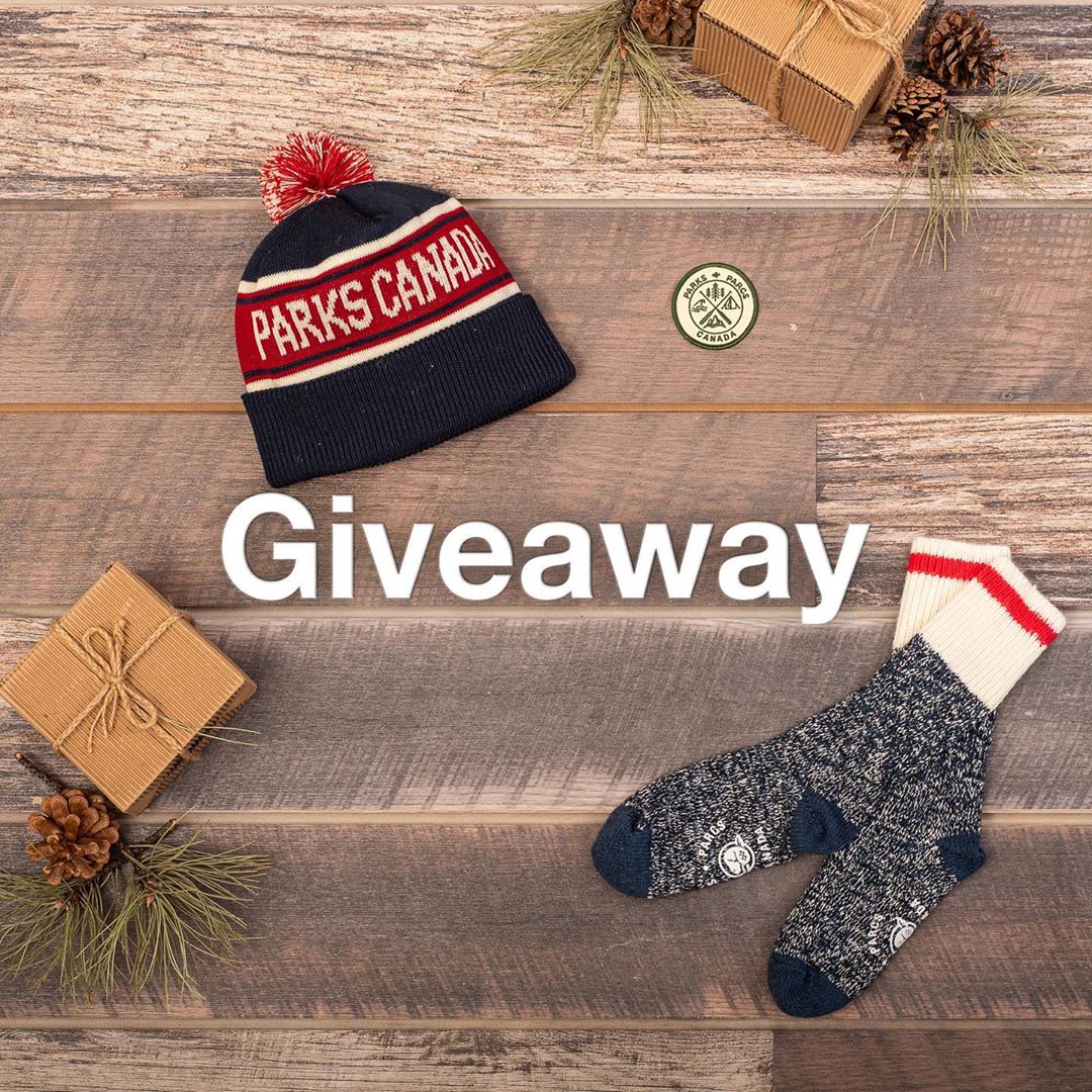 En jeu : un ensemble tuque et chaussettes Parks Canada !
