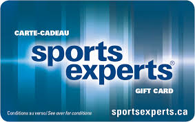 Gagnez l'une des 5 cartes-cadeaux Sports Experts de 100$ !