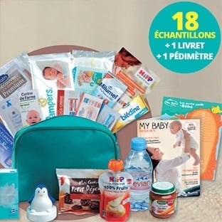 Obtenez un Kit de maternité Pampers gratuit (couches + lingettes)!
