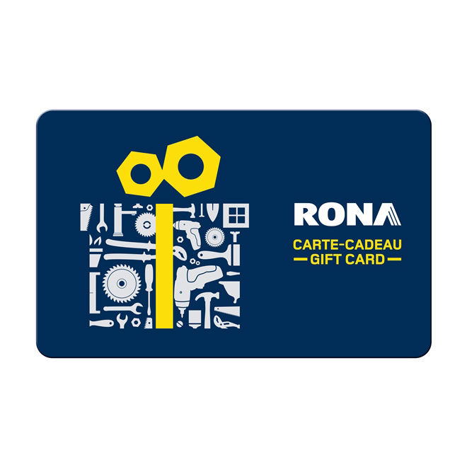 Gagner l'une des 12 cartes cadeaux Rona de 250$ !