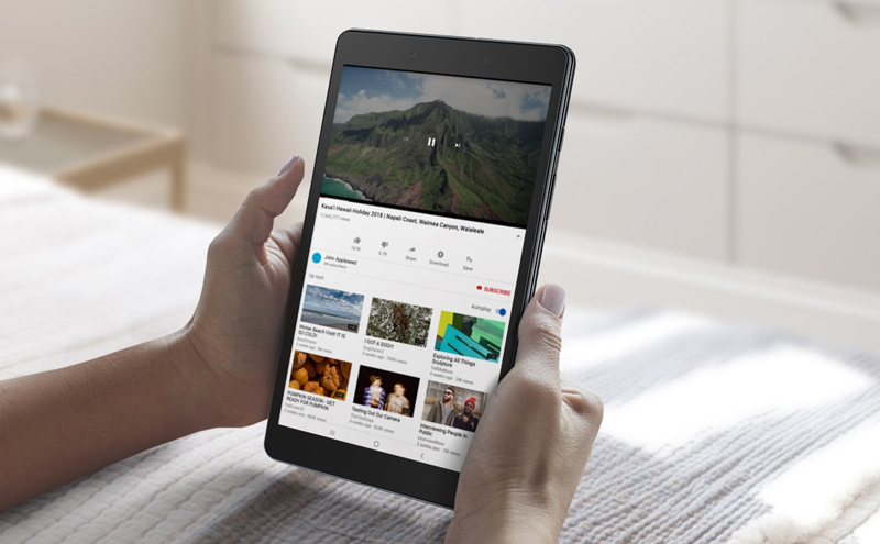 2 tablettes Samsung A8 à remporter !
