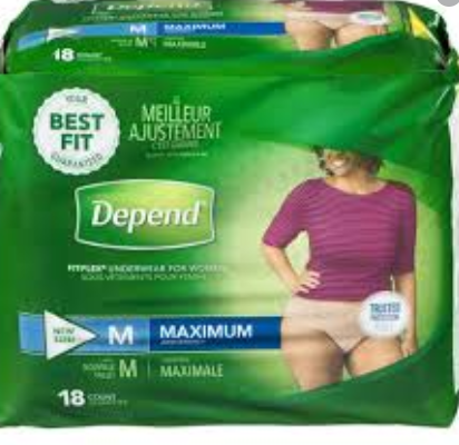 Une trousse d’échantillons de sous-vêtements Depend GRATUITE !
