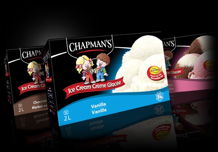 Nouveau coupon rabais de 4$ sur les produits de crème glacée Chapman’s !