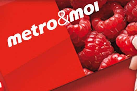 Une carte cadeau Metro de 200$ à remporter !