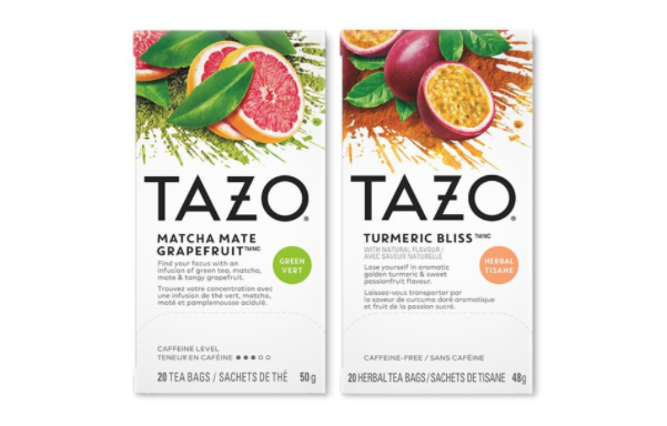 Obtenez GRATUITEMENT les sachets de tisane TAZO !