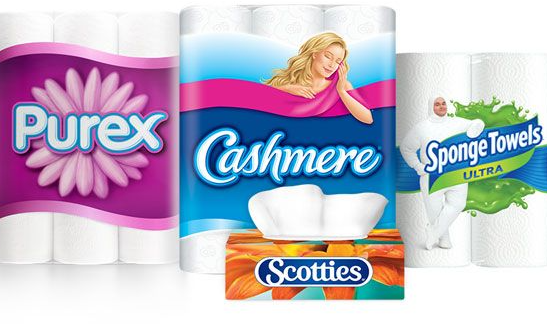 Un an de provision en produits de papier Kruger (Cashmere, Scotties, SpongeTowels…) !