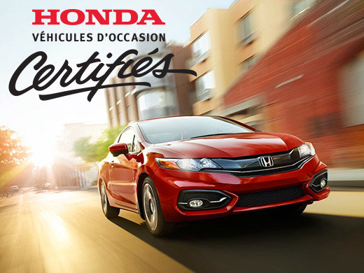 Une voiture Honda d’une valeur de 17 700$ à remporter !