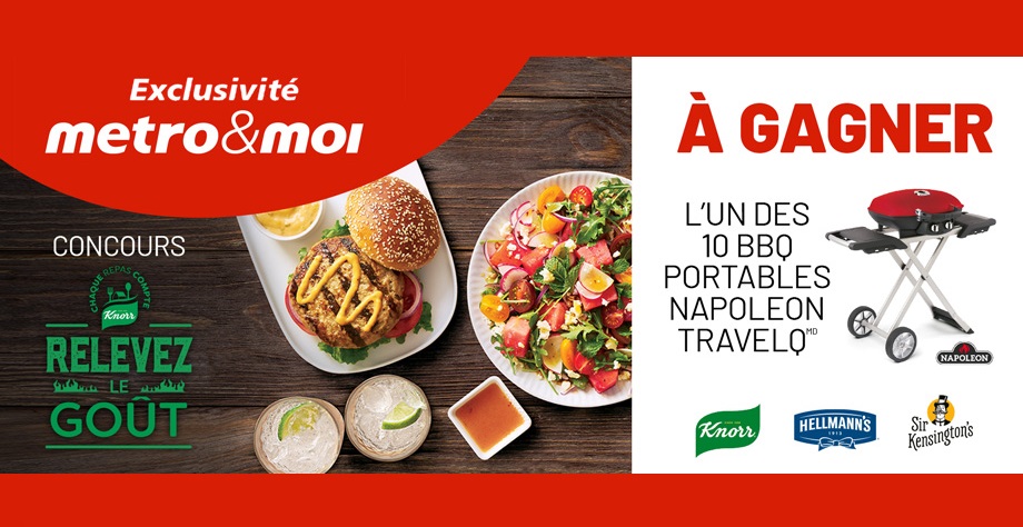 10 BBQ portables Napoleon TravelQ de 399$ à remporter !