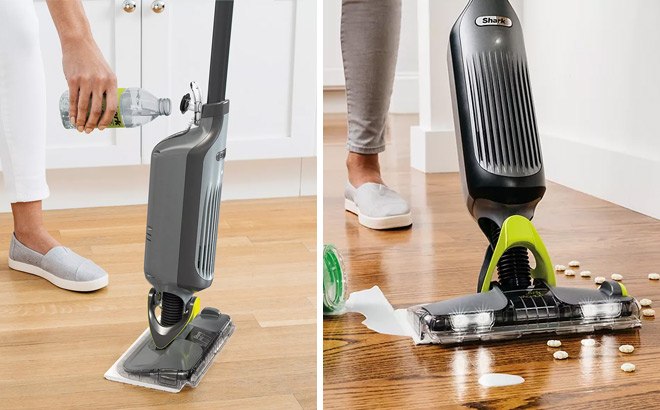 Un aspirateur-vadrouille sans fil Shark VACMOP à gagner !
