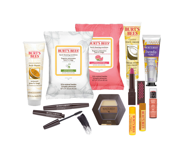 Gagnez l'un des 2 assortiments de produits de maquillage Burt’s Bees de 175$ !